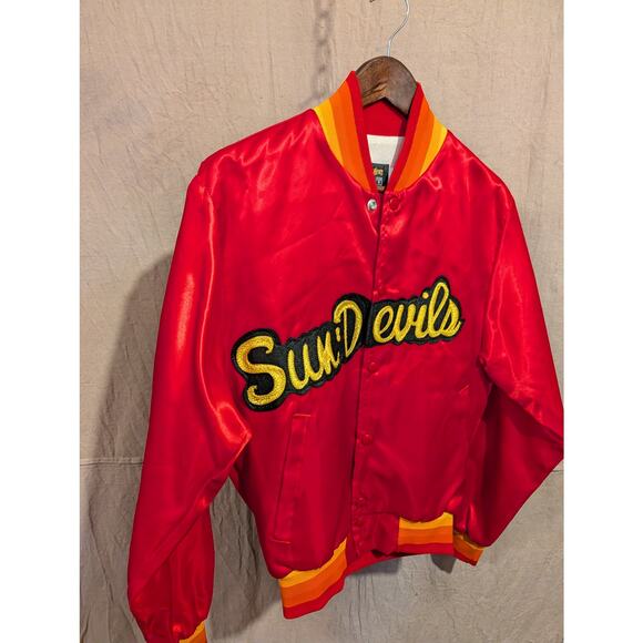 VTG Sun Devils ASU Small Swingsters Embroidered rally Jacket - Picture 3 of 4